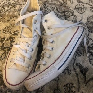 White high top converse